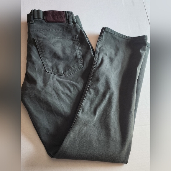 Hart Schaffner Marx Mens Straight Leg Jeans 32 x 32 Green Straight Leg - Picture 8 of 9
